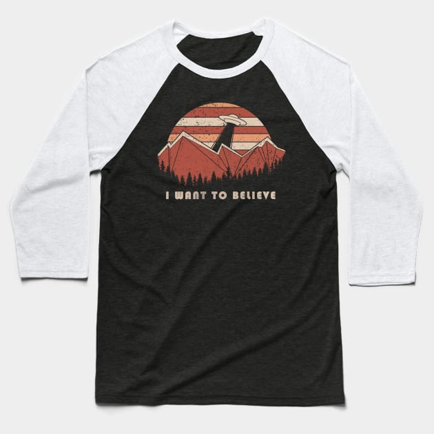 I want to believe Baseball T-Shirt by noreu